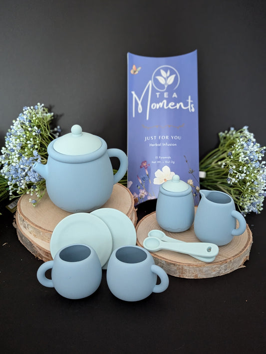 Tea set (Blue)