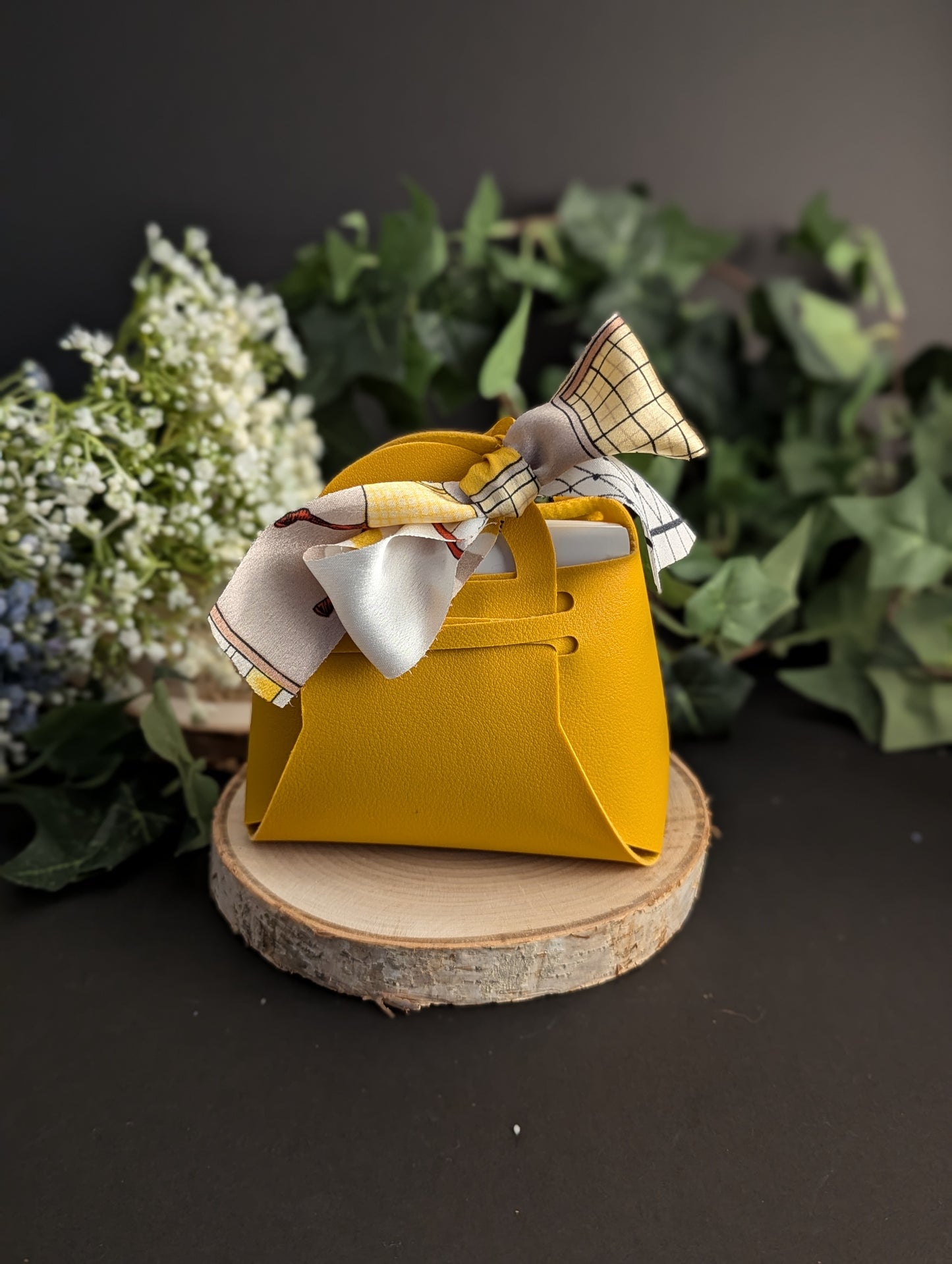 Leather Bag (Yellow)